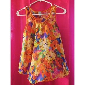 Floral Tank 🧡